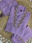 TRENDING MANGO SILK EMBROIDERY SEQUENCE & HAND WORK TOP BOTTOM WITH DUPATTA FESTIVE WEAR WHOLESALE PRICE ETHNIC GARMENT (5)