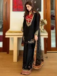 TRENDING MASKA COTTON EMBROIDERY AND SEQUENCE WORK TOP PALAZZO WITH DUPATTA FESTIVE WEAR WHOLESALE PRICE ETHNIC GARMENT (2)