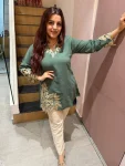 TRENDING MUL COTTON EMBROIDERY WORK CO-ORD SET FESTIVE WEAR WHOLESALE PRICE ETHNIC GARMENT (6)