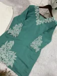 TRENDING MUL COTTON EMBROIDERY WORK CO-ORD SET FESTIVE WEAR WHOLESALE PRICE ETHNIC GARMENT (6)