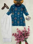 TRENDING MUSLIN COTTON DIGITAL PRINTED WORK CO-ORD SET DAILY WEAR WHOLESALE PRICE ETHNIC GARMENT (3)