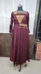 TRENDING MUSLIN EMBROIDERY WOEK GOWN FESTIVE WEAR WHOLESALE PRICE ETHNIC GARMENT (3)