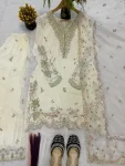 TRENDING NATURAL CREPE SILK MULTI NEEDLE SEQUENCE EMBROIDERY WORK TOP PALAZZO WITH DUPATTA FESTIVE WEAR WHOLESALE PRICE ETHNIC GARMENT (7)