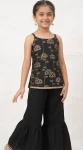 TRENDING RAYON SEQUENCE EMBROIDERY WORK KID’S TOP PALAZZO SET FESTIVE WEAR WHOLESALE PRICE ETHNIC GARMENT (7)