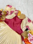 TRENDING SOFT SILK FLORAL PRINTED WORK GOWN FESTIVE WEAR WHOLESALE PRICE ETHNIC GARMENT (3)