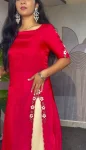 TRENDING SPACE SILK HANDWORK & MAGGAM WORK KURTI PALAZZO SET FESTIVE WEAR WHOLESALE PRICE ETHNIC GARMENT (5)