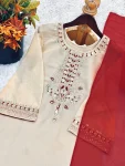 TRENDING TABBY ORGANZA EMBROIDERY THREAD WORK TOP PATIYALA WITH DUPATTA FESTIVE WEAR WHOLESALE PRICE ETHNIC GARMENT (4)