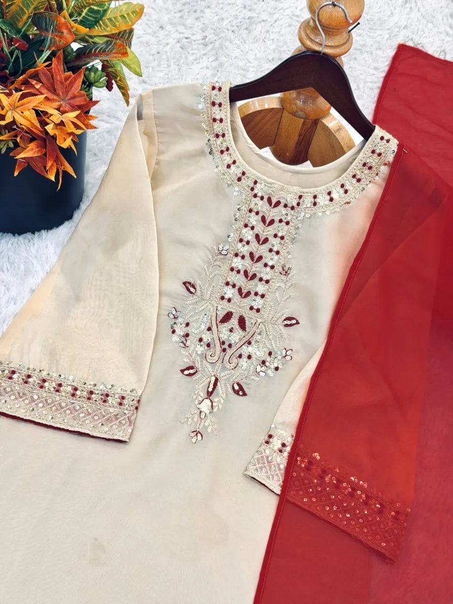 TRENDING TABBY ORGANZA EMBROIDERY THREAD WORK TOP PATIYALA WITH DUPATTA FESTIVE WEAR WHOLESALE PRICE ETHNIC GARMENT (11)