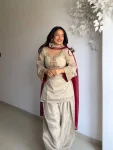 TRENDING TABBY ORGANZA EMBROIDERY THREAD WORK TOP PATIYALA WITH DUPATTA FESTIVE WEAR WHOLESALE PRICE ETHNIC GARMENT (4)
