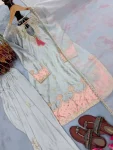 10FANCY JAPAN SATIN SILK EMBROIDERY 3 MM SEQUENCE WORK TOP PATIYALA WITH DUPATTA FESTIVE WEAR WHOLESALE PRICE ETHNIC GARMENT (12)