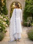 11DESIGNER GEORGETTE EMBROIDERED COTTON THREAD WORK TOP BOTTOM WITH DUPATTA FESTIVE WEAR WHOLESALE PRICE ETHNIC GARMENT (13)