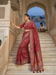 11DESIGNER KHADI GEORGETTE WEAVING WITH PIPING BORDER WORK SAREE WITH UNSTITCHED BLOUSE WEDDING WEAR WHOLESALE PRICE ETHNIC GARMENT (14)