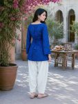 11MODERN COTTON BANDHEJ PRINT WORK TOP PATIYALA SET DAILY WEAR WHOLESALE PRICE ETHNIC GARMENT (2)