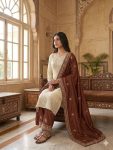 11MODERN GMY SILK EMBROIDERY SEQUENCE WORK TOP PALAZZO WITH DUPATTA FESTIVE WEAR WHOLESALE PRICE ETHNIC GARMENT (13)