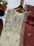 11MODERN GMY SILK EMBROIDERY SEQUENCE WORK TOP PALAZZO WITH DUPATTA FESTIVE WEAR WHOLESALE PRICE ETHNIC GARMENT (13)