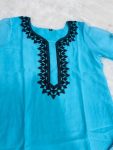 12RICH LOOK GEORGETTE EMBROIDERY WORK TOP BOTTOM WITH DUPATTA FESTIVE WEAR WHOLESALE PRICE ETHNIC GARMENT (2)