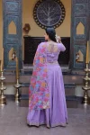 14MODERN COSMOS SILK ZARI SEQUENCE EMBROIDERY WORK LEHENGA CHOLI WITH DUPATTA WEDDING WEAR WHOLESALE PRICE ETHNIC GARMENT (13)