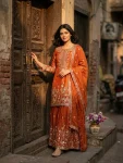 16DESIGNER GMY SILK EMBROIDERY 5 MM SEQUENCE WORK TOP PALAZZO WITH DUPATTA FESTIVE WEAR WHOLESALE PRICE ETHNIC GARMENT (6)