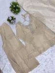 16RICH LOOK CRUNCHY SILK EMBROIDERY SEQUENCE WORK TOP PALAZZO WITH DUPATTA FESTIVE WEAR WHOLESALE PRICE ETHNIC GARMENT (3)