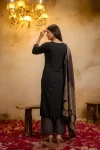 19NEW ARRIVAL COTTON EMBROIDERED + HAND WORK TOP BOTTOM WITH DUPATTA FESTIVE WEAR WHOLESALE PRICE ETHNIC GARMENT (3)