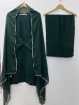 1DESIGNER GEORGETTE EMBROIDERY WORK TOP PALAZZO WITH DUPATTA FESTIVE WEAR WHOLESALE PRICE ETHNIC GARMENT (1)