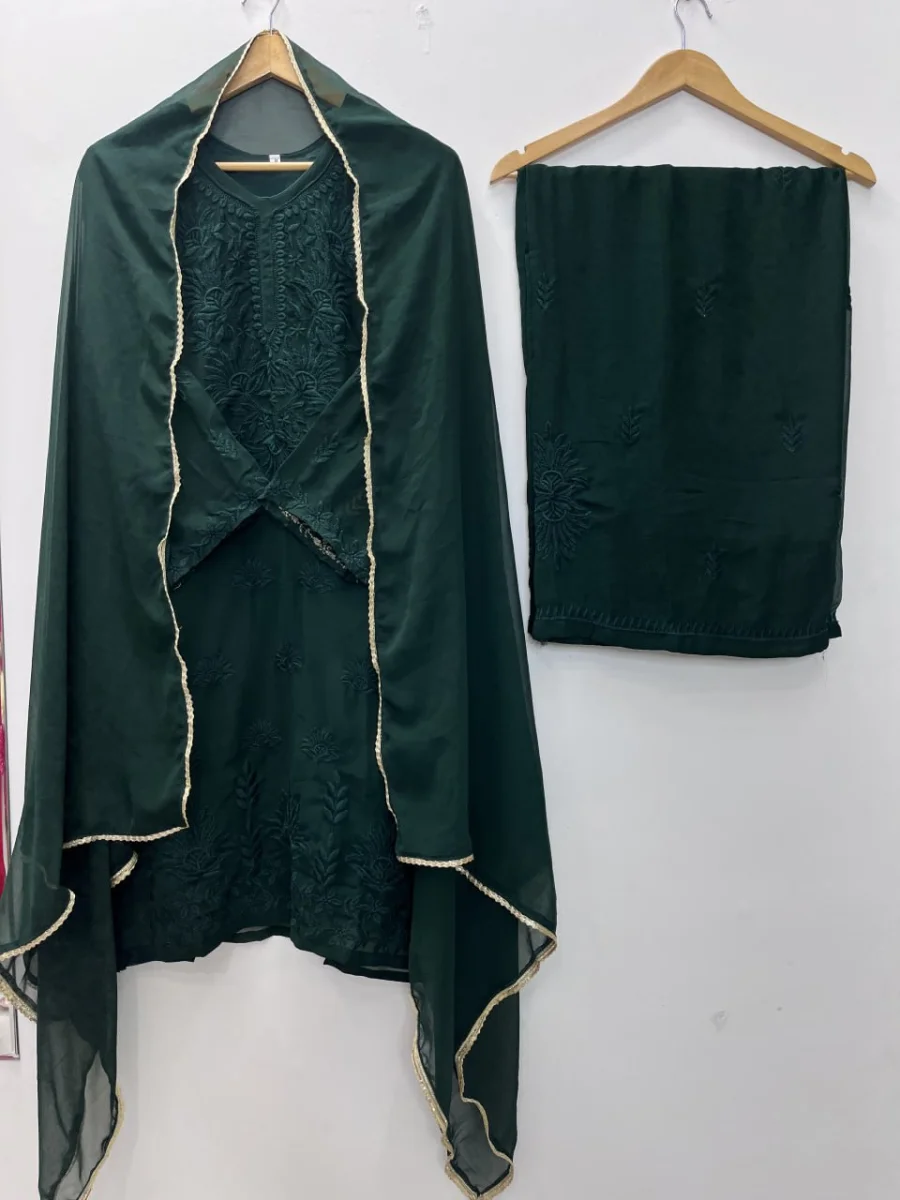 1DESIGNER GEORGETTE EMBROIDERY WORK TOP PALAZZO WITH DUPATTA FESTIVE WEAR WHOLESALE PRICE ETHNIC GARMENT (5)