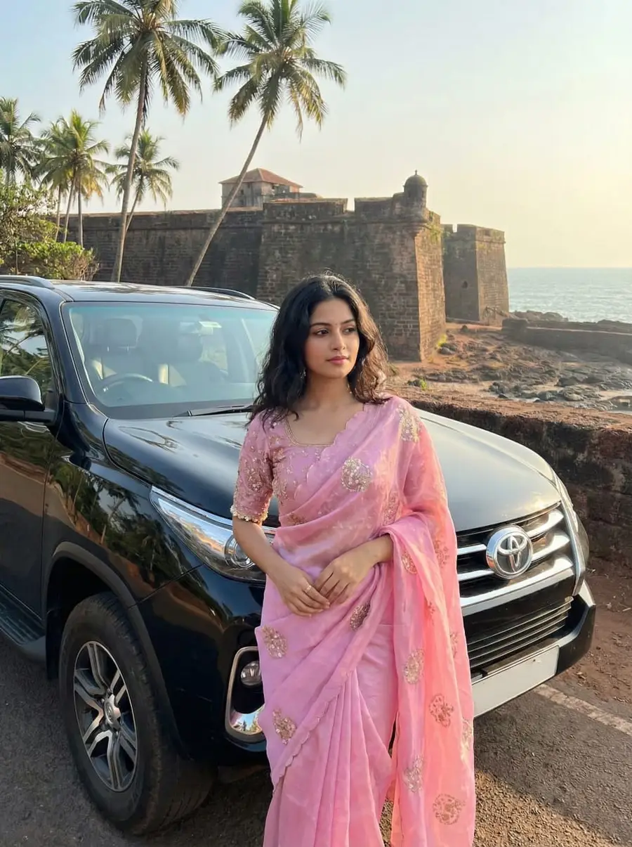1DESIGNER SPACE SILK EMBROIDERY BEADS WORK HEAVY BUTTA WITH TONE ARC WORK SAREE WITH STITCHED BLOUSE WEDDING WEAR WHOLESALE PRICE ETHNIC GARMENT (12)
