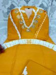 1FANCY BURBERRY SILK HANDWORK CO-ORD SET DAILY WEAR WHOLESALE PRICE ETHNIC GARMENT (3)