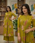 1FANCY COTTON PRINT WORK CO-ORD SET DAILY WEAR WHOLESALE PRICE ETHNIC GARMENT (9)