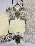 1FANCY MUL COTTON SEQUENCE EMBROIDERY WORK TOP PALAZZO WITH DUPATTA FESTIVE WEAR WHOLESALE PRICE ETHNIC GARMENT (12)