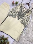 1FANCY MUL COTTON SEQUENCE EMBROIDERY WORK TOP PALAZZO WITH DUPATTA FESTIVE WEAR WHOLESALE PRICE ETHNIC GARMENT (12)