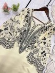 1FANCY MUL COTTON SEQUENCE EMBROIDERY WORK TOP PALAZZO WITH DUPATTA FESTIVE WEAR WHOLESALE PRICE ETHNIC GARMENT (12)
