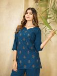 1FANCY RAYON MULTI EMBROIDERY THREAD WITH HAND WORK CO-ORD SET FESTIVE WEAR WHOLESALE PRICE ETHNIC GARMENT (34)