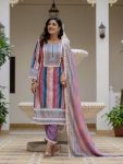 1FANCY RAYON SLUB DIGITAL PRINTED COTTON LACE WORK TOP BOTTOM WITH DUPATTA FESTIVE WEAR WHOLESALE PRICE ETHNIC GARMENT (32)