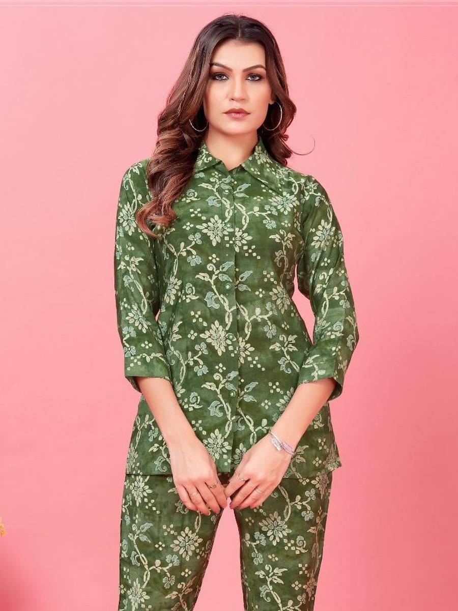 1MODERN CHANDERI DIGITAL PRINT WORK CO-ORD SET DAILY WEAR WHOLESALE PRICE ETHNIC GARMENT (2)