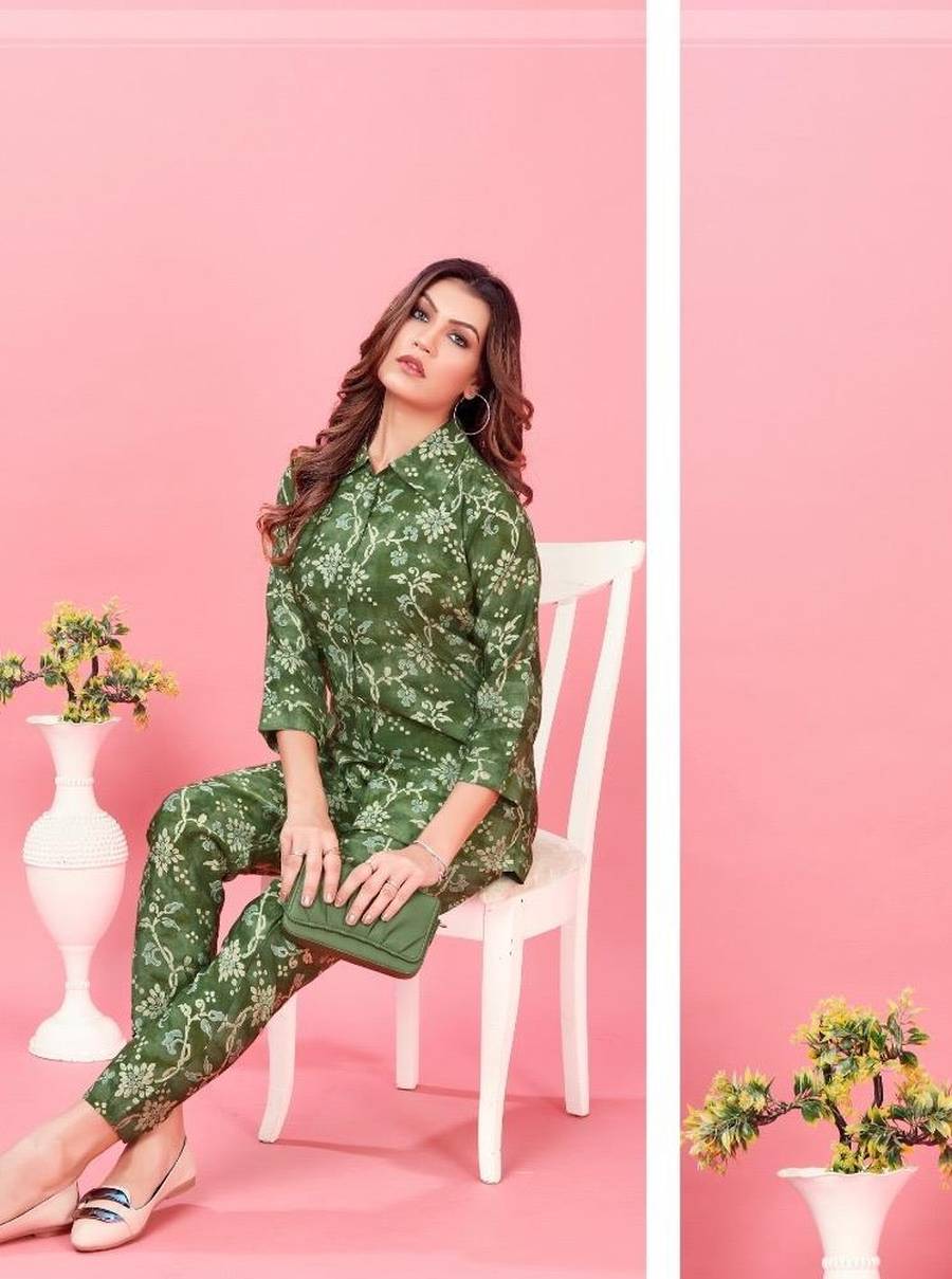 1MODERN CHANDERI DIGITAL PRINT WORK CO-ORD SET DAILY WEAR WHOLESALE PRICE ETHNIC GARMENT (4)