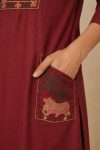1MODERN COTTON EMBROIDERY WORK TOP PENT SET FESTIVE WEAR WHOLESALE PRICE ETHNIC GARMENT (12)