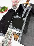 1MODERN MUL CHANDERI EMBROIDERY SEQUENCE WORK TOP PALAZZO WITH DUPATTA FESTIVE WEAR WHOLESALE PRICE ETHNIC GARMENT (17)