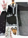 1MODERN MUL CHANDERI EMBROIDERY SEQUENCE WORK TOP PALAZZO WITH DUPATTA FESTIVE WEAR WHOLESALE PRICE ETHNIC GARMENT (17)