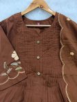 1MOST PICKED COTTON MULTI-THREAD EMBROIDERY WITH LUP WORK TOP BOTTOM WITH DUPATTA FESTIVE WEAR WHOLESALE PRICE ETHNIC GARMENT (10)