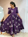 1NEW ARRIVAL COTTON PRINTED WORK ONE PIECE DRESS DAILY WEAR WHOLESALE PRICE ETHNIC GARMENT (10)