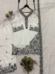 1RICH LOOK FRENCH CREPE SEQUENCE EMBROIDERY WORK TOP PALAZZO WITH DUPATTA FESTIVE WEAR WHOLESALE PRICE ETHNIC GARMENT (16)