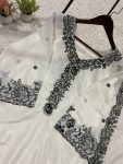 1RICH LOOK FRENCH CREPE SEQUENCE EMBROIDERY WORK TOP PALAZZO WITH DUPATTA FESTIVE WEAR WHOLESALE PRICE ETHNIC GARMENT (16)