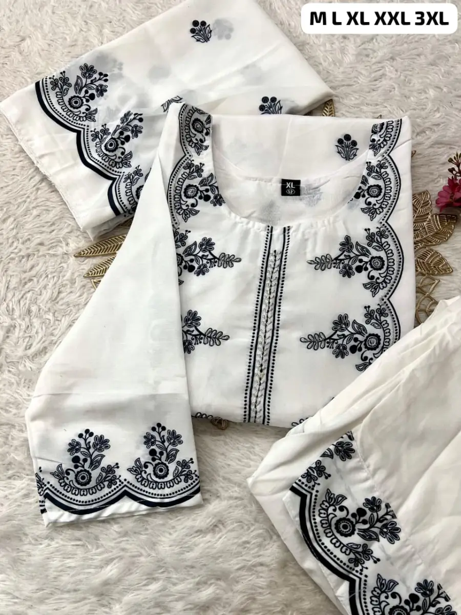 1RICH LOOK MORGAN SILK DIGITAL PRINT WORK TOP BOTTOM WITH DUPATTA OFFICE WEAR WHOLESALE PRICE ETHNIC GARMENT (15)