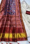 1TRADITIONAL SILK DIGITAL PRINTED BLOUSE AND SAREE WITH PLAIN STITCHED LEHENGA FESTIVE WEAR WHOLESALE PRICE ETHNIC GARMENT (3)