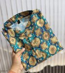 1TRADITONAL RUBI COTTON DIGITAL PRINT WORK SHIRT WITH DHOTI FESTIVE WEAR WHOLESALE PRICE ETHNIC GARMENT (4)