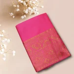 1TRENDING BANARASI LICHI SILK JACQUARD WORK SAREE WITH UNSTITCHED BLOUSE FESTIVE WEAR WHOLESALE PRICE ETHNIC GARMENT (15)