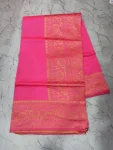 1TRENDING BANARASI LICHI SILK JACQUARD WORK SAREE WITH UNSTITCHED BLOUSE FESTIVE WEAR WHOLESALE PRICE ETHNIC GARMENT (15)