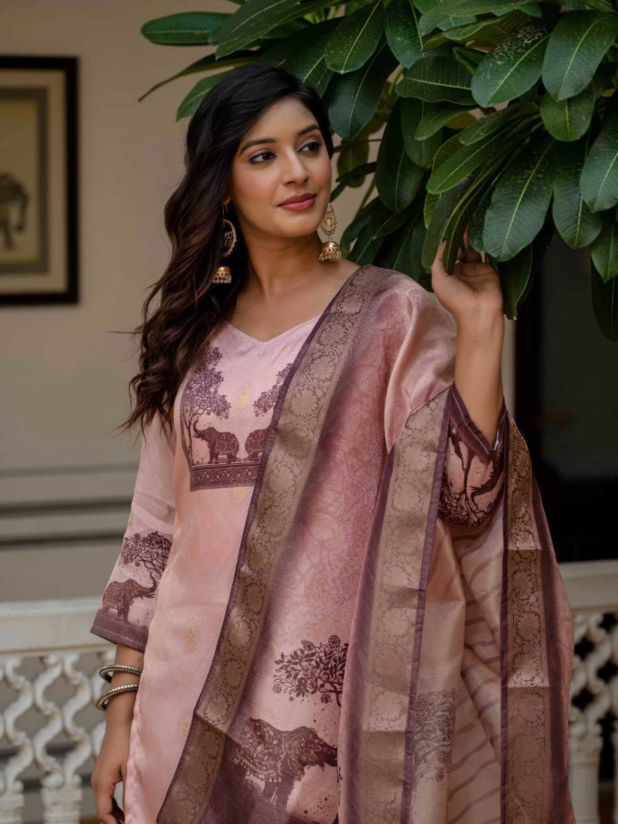 1TRENDING BANARASI WEAVING WORK TOP BOTTOM WITH DUPATTA FESTIVE WEAR WHOLESALE PRICE ETHNIC GARMENT (20)