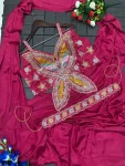 2DESIGNER CREPE EMBROIDERY WORK READY TO WEAR SAREE WITH STITCHED BLOUSE PARTY WEAR WHOLESALE PRICE ETHNIC GARMENT (12)